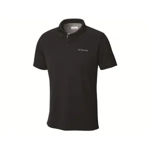 Columbia Men's Utilizer Short Sleeve Polo Shirt Black Large