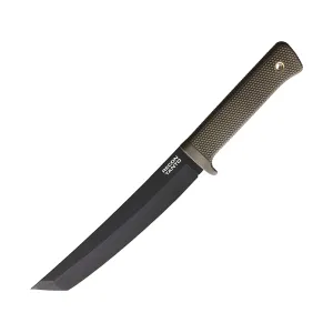 Cold Steel Recon Tanto Fixed Blade Knife 7" Tanto Point SK-5 Black Blade Kray-Ex Handle Dark Earth