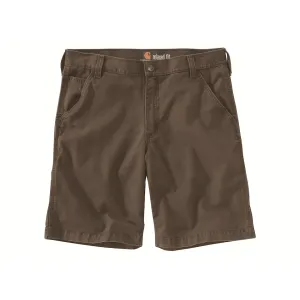 Carhartt Men's Rugged Flex Relaxed Fit Canvas Work Shorts Tarmac 34" Waist 10" Inseam