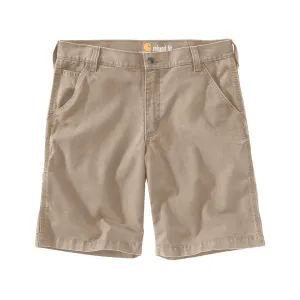 Carhartt Men's Rugged Flex Relaxed Fit Canvas Work Shorts Tan 42" Waist 10" Inseam