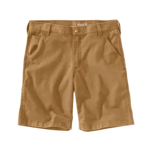 Carhartt Men's Rugged Flex Relaxed Fit Canvas Work Shorts Hickory 36" Waist 10" Inseam