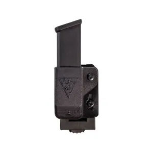 Comp-Tac Single Magazine Pouch PLM Mount Right Hand CZ 75, Beretta 92, Sig Sauer P226, Springfield Armory XD, Walther PPQ 9mm, 40 S&W Kydex Black