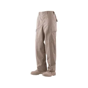 Tru-Spec Men's Cotton Ripstop Classic BDU Pants Khaki Large 35-39X32