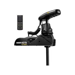Minn Kota Ulterra Foot Control Bow Mount Trolling Motor 60" Shaft 80Lb Thrust 24V Dual Spectrum CHIRP Sonar