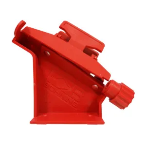 Bohning Pro Class Arrow Fletching Jig with Straight Clamp Polymer Red