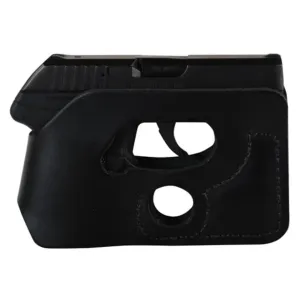 DeSantis Gunhide Pocket Shot Pocket Holster Ambidextrous Kahr P380 Leather Black