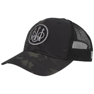 Beretta Mens Multicam Trucker Hat Black Multicam