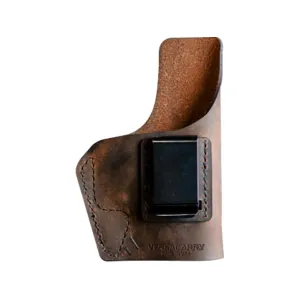 Versacarry Element IWB Holster Right Hand Kimber Micro 9 Leather Brown