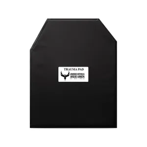 AR500 Armor Trauma Pad Right Hand Shooter's Cut 10" x 12"