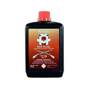 Swiss 1-1/2 Fg Black Powder 1 lb