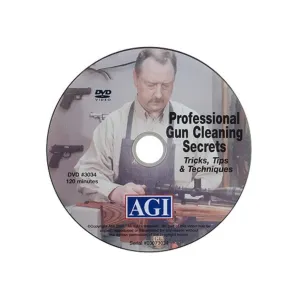 American Gunsmithing Institute (AGI) Video "Professional Gun Cleaning Secrets" DVD