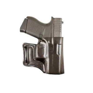 DeSantis Gunhide E-Gat OWB Holster Right Hand S&W M&P Shield 45 ACP Leather Black