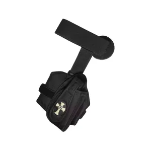CrossBreed Holsters Ankle Holster Left Hand Universal Nylex-Covered Neoprene Medium Black Nylon Black