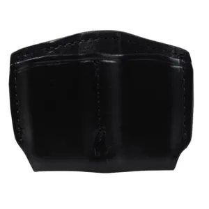 Gould & Goodrich Single Stack Double Magazine Pouch Leather Black