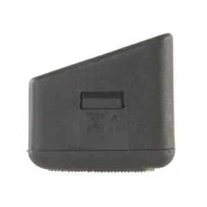 Arredondo Checkered Extended Magazine Base Pad +5 for Glock 17, 22, 24, 26, 27, 31, 32, 33, 34, 35, 37 Nylon Black