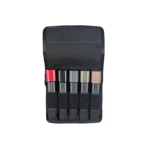 Tuff Products 5-Inline Shoot-N-Store Magazine Pouch Single Stack Pistol Nylon Black