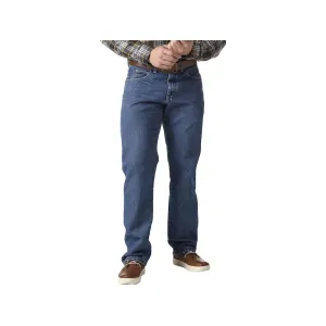 Wrangler Men's Rugged Wear Relaxed Jeans Antique Indigo 40X32