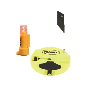 Frabill Ice Fishing Tip Up Pro Thermo Kit Yellow