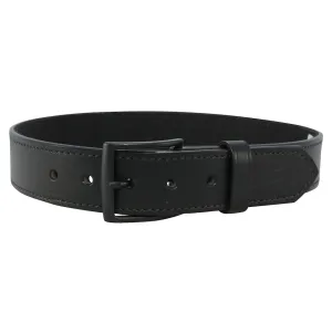 DeSantis Gunhide E25 Belt 1.50" Steel Buckle Leather Black 32"