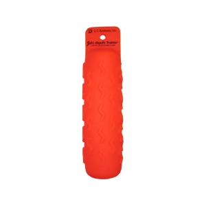DT Systems Soft Mouth Trainer Series Dog Training Dummy Plastic Blaze Orange Large 3PK