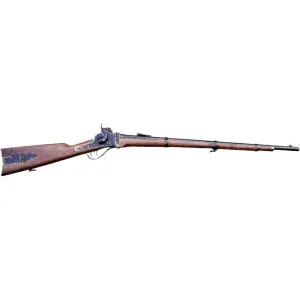 Pedersoli 1859 Sharps Berdan 54 Caliber Muzzleloading Rifle 30" Blued Barrel Walnut Stock