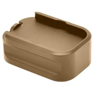 Warne Extended Magazine Base Pad for Sig P320 9mm +0 Aluminum Flat Dark Earth