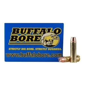 Buffalo Bore 357 Magnum Ammo 125 Grain Jacketed Hollow Point Box of 20