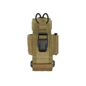 Maxpedition Radio/Cell Phone/GPS Pouch 4-1/2" x 2-1/2" x 1" Nylon Khaki
