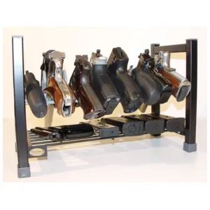 HySkore Mega Stacking Pistol Rack Metal Black
