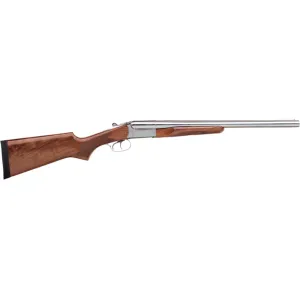 Stoeger Coach Gun Supreme Double Trigger Double Barrel 20 Gauge Shotgun 20" Nickel Barrel Walnut Field Stock