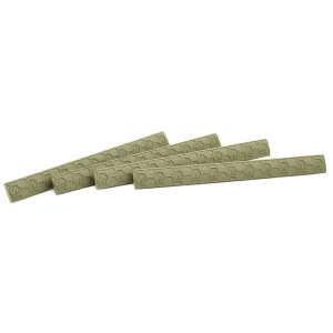 Hexmag WedgeLok Rail Cover KeyMod 7-Slot Polymer Flat Dark Earth 4PK
