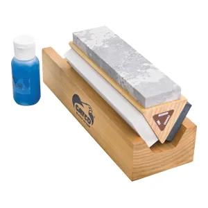 Bear & Son 6" Tri-Hone Arkansas Stone Sharpener