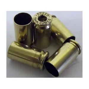 Top Brass Premium Reconditioned Once Fired Brass 9mm Luger Bag of 250
