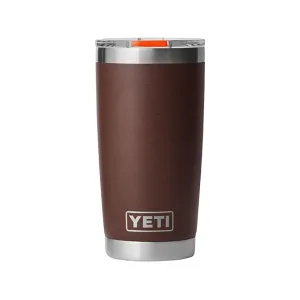 YETI Rambler 20oz Tumbler with Magslider Lid Wetlands Brown