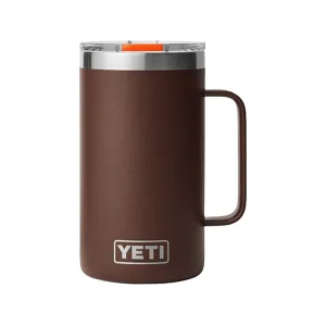 YETI Rambler 24oz Mug with Magslider Lid Wetlands Brown