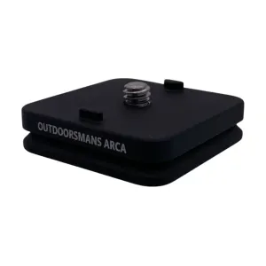 Gray Ops CNC 4-Way ARCA Adapter Outdoorsmans Mount