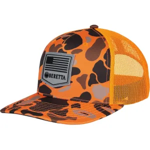 Beretta Men's PM Trucker Hat Blaze Camo One Size Fits Most