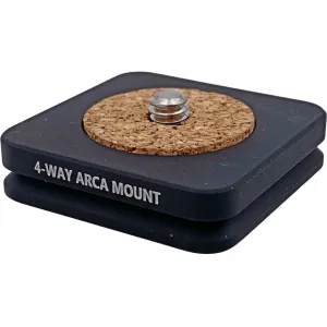 Gray Ops CNC 4-Way Arca Adapter Standard Cork