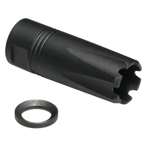 CMMG ZEROED Flash Hider 22 LR 1/2"-28 Thread Aluminum Black