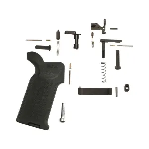 AR-STONER Customizable Lower Parts Kit with Magpul MOE K2 Grip Black
