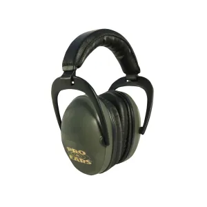 Pro Ears Ultra Sleek Passive Ear Muffs Green