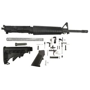 Del-Ton AR-15 Mid-Length Carbine Kit 5.56x45mm NATO 1 in 7" Twist 16" Chrome Lined Heavy Contour Barrel