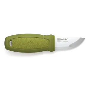 Morakniv Eldris Fixed Blade Knife 2.2" Clip Point Stainless Polished Blade Polymer Handle Green