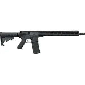 Andro Corp Industries ACI-15 Bravo Base Semi Automatic Rifle 300 AAC Blackout (7.62x35mm) 16" QPQ Threaded Barrel Black Frame Black Adjustable Stock