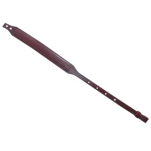 Protektor Basket Weave Leather Rifle Sling Maroon