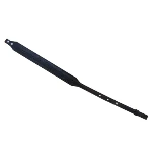 Protektor Basket Weave Leather Rifle Sling Black
