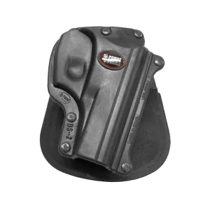 Fobus Standard Roto Paddle OWB Holster Right Hand Bersa Firestorm 380, Thunder 380 ACP Polymer Black
