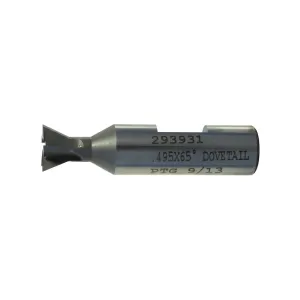 PTG Dovetail Sight Base Cutter for Novak Rear .495" x 65-Degree High Speed Steel