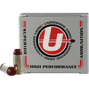 Underwood 460 Rowland Ammo 255 Grain Flat Nose Box of 20