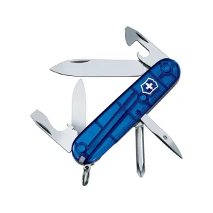 Victorinox Swiss Army Tinker Pocket Knife Drop Point Stainless Steel Polished Blade ABS Polymer Handle Sapphire
